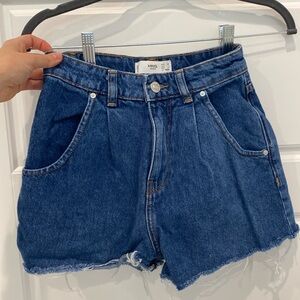 Mango denim shorts
